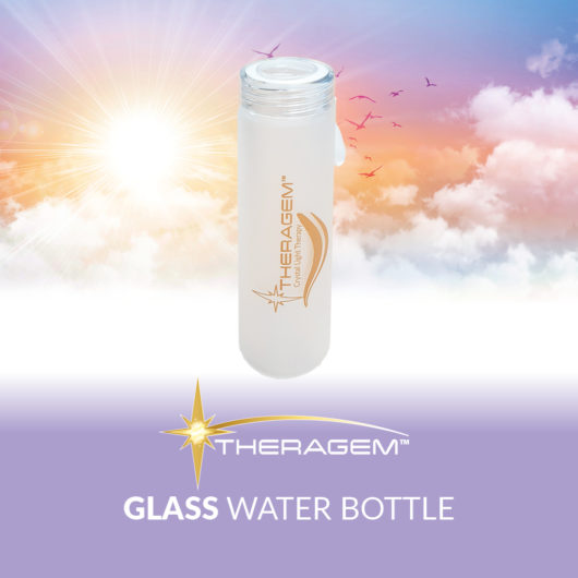 Theragem Glass Water Bottle